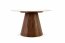 28181 ,Round table,travertine/walnut