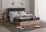 PERU- 140x200 Double bed with mattress and box