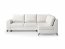 BRANDO L NAR Corner sofa with pouf