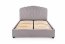 GABRIELLA 160 bed light gray