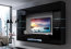 Concept-62 Wall unit Black mat/black gloss 62- 62/HG/B/1-1B