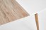 EDWARD (120-200) Extension table (white/san remo oak)