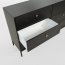 Intermu KOM 6S Chest of drawers,Black