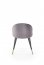 V-CH-K/315-KR- C.P Chair (dark grey/black/gold)