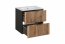 XILO BLACK WOTAN 82-60-D-2S Waschbeckenunterschrank