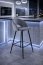 V-CH-H/96- P Bar stool (Grey)