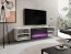 POLO 180 EF RTV white + kamin black TV cabinet