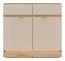 MILTON-ML 02 Chest of drawers,Cremona torro oak/cashmere matt