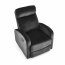 WONDER recliner кресло с функцией покачивания, черное
