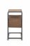 COMPACT Coffee table black/golden oak