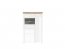Holten REG2D1W-BI/DWO/BIP Glass-fronted cabinet