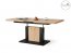 MAZZONI Extendable table transformer (oak craft/black mat)