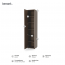 BED-CONCEPT BC-21 Kleiderschrank für Schrankbett 