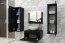 Furnitech MODE 60 Sink cabinet black/black gloss