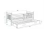 Cubus 2 Lastevoodi 200x90 valge/roheline