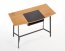 V-CH-B/41 Desk (golden oak/black)