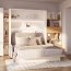 BED-CONCEPT BC-13 Wandklappbett 180x200 Vertikal Schrankbett
