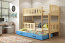 Cubus 3 Etagenbett Hochbett 190x90 mit 3 Matratzen,Kiefer