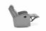 WONDER recliner with rocking function, grey
