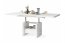 LEXUS 75 sz Extendable table transformer (white mat)