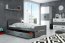 BAR-EK Jugendbett,90x200,mit Matratze und Schublade,grau