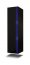 Furnitech GS11 Vannitoa seinakapp black/black gloss