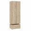 Basinter KOM 2S Chest of drawers,oak sonoma