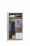 SmartSystem SRL3 Riidekapp+Peegel
