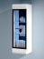 Fever SFW1W/12/4 Wall glass-fronted cabinet white mat/white gloss