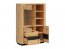 Ostia REG1D1W2S/15/10 Glass-fronted cabinet