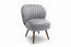 Astor Armchair (Light grey fabric Monolith 84)