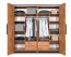 LOFT- LFSZ 4D+LUS Riidekapp+Peegel Premium Collection