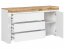 Holten KOM1D3S-BI/DWO/BIP Chest of drawers