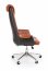 CALVANO Office chair light brown/dark brown