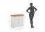 Marone Elite White/pine PLMEL25 Shoe cabinet
