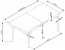 CAMBELL (140-180) Extendable dining table
