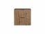 XILO BLACK WOTAN 82-60-D-2S Waschbeckenunterschrank