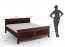 Rosella SKROS160x200+WKL Tabacco Pine Bed