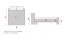 Aspen 160 Bed with wooden frame (Bluvel 14 Velvet Grey)