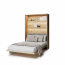 BED-CONCEPT BC-36 140x200 Электрическая Вертикальная cтенная кровать,шкаф-кровать с изголовьем