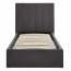 Taslan 90x200 Bett mit Bettzeugkasten (grau)