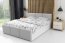 PANAMAX Upholstered ST-MET 140x200 Voodi (Valge)
