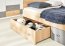 Pixel PX15 L/R,120x200 Bed with two drawers