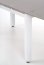 ALSTON Extendable dining table Beige/White