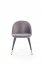 V-CH-K/315-KR- C.P Chair (dark grey/black/gold)