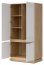 MILTON-ML 08 Шкаф,Cremona torro oak/white matt