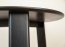 Monti PRHMON51C Black Ash (51cm) Round coffee table