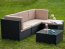 Garden furniture set TINTO Black