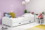 LIL- 2 Twin bed with mattress 200x90 white 