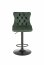 H117 Bar stool,dark green